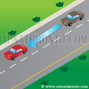 Stop within a safe distance