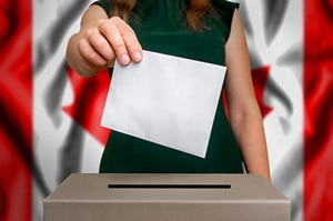 Election in Canada Voting in elections