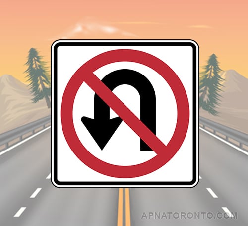 U-turn Sign